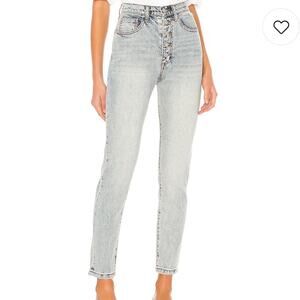 NWT We Wore What Danielle High Rise Straight in Light Vintage